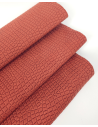Burnt Brick Crocodile Alligator Leather Texture P62