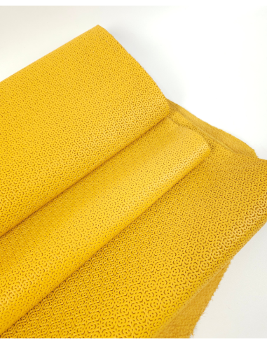 Mango Mojito Baya Geometric Pattern Embossed Texture Leather