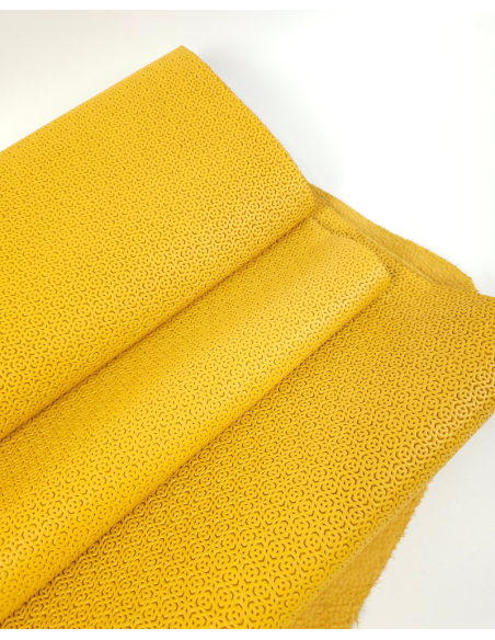Mango Mojito Baya Geometric Pattern Embossed Texture Leather