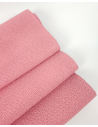 Pink Icing Baya Geometric Pattern Embossed Texture Leather