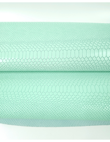 Beach Glass Semi Shine Anaconda Embossed Amazing Relief Snake 0Z 1988