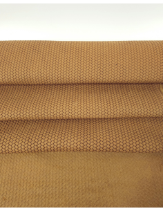 Indian Tan Braided Tanger Embossed Premium Texture Leather 2