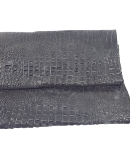 Dark Shadow Crocodile Alligator Leather Embossed Texture Amazing Relief OZ 2018 V2