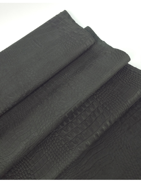 Forest Night Crocodile Alligator Leather Embossed Texture Amazing Relief OZ 2018 V2
