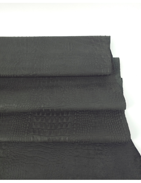 Forest Night Crocodile Alligator Leather Embossed Texture Amazing Relief OZ 2018 V2