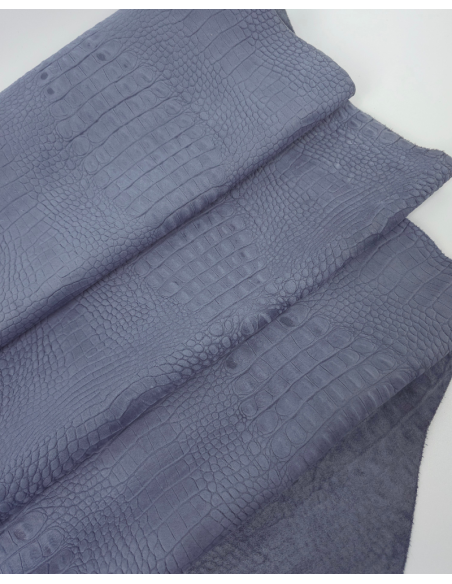 Wild Wind Crocodile Alligator Leather Embossed Texture Amazing Relief OZ 2018 V2