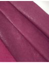 Raspberry Coulis Western Floral Embossed Texture Leather