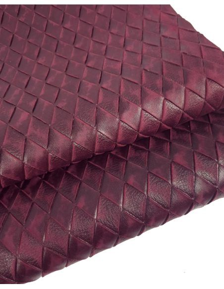Morillo Braided Abuja Embossed Premium Texture Leather