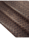 Nutmeg Braided Abuja Embossed Premium Texture Leather