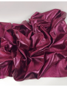 Cyclamen Laminado Metallic Luxurious Calf Soft Leather