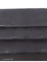Black Rustic Crocodile Alligator Leather Embossed Texture Amazing Relief OZ 2018 V2