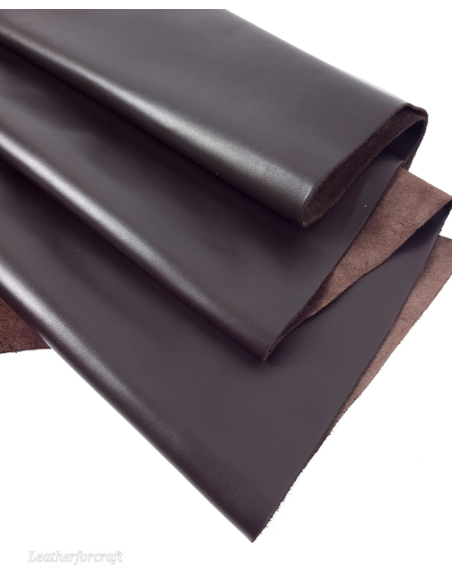 Coffee Bean Fiumicino Premium Soft Aniline Full Grain Calf Leather