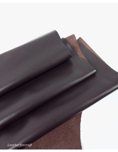 Coffee Bean Fiumicino Premium Soft Aniline Full Grain Calf Leather