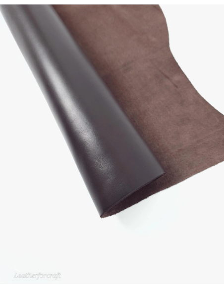 Coffee Bean Fiumicino Premium Soft Aniline Full Grain Calf Leather