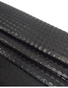 Black Quilted Embossed Premium Texture Leather