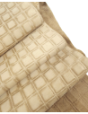 Creme Brulee Quilted Embossed Premium Texture Leather