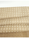 Creme Brulee Quilted Embossed Premium Texture Leather