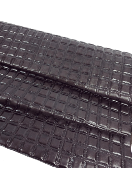 Shale Quilted Embossed Premium Texture Leather