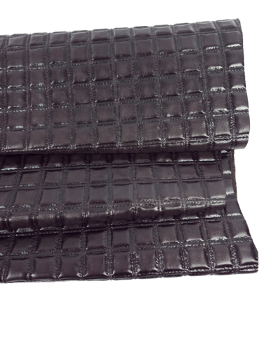 Shale Quilted Embossed Premium Texture Leather