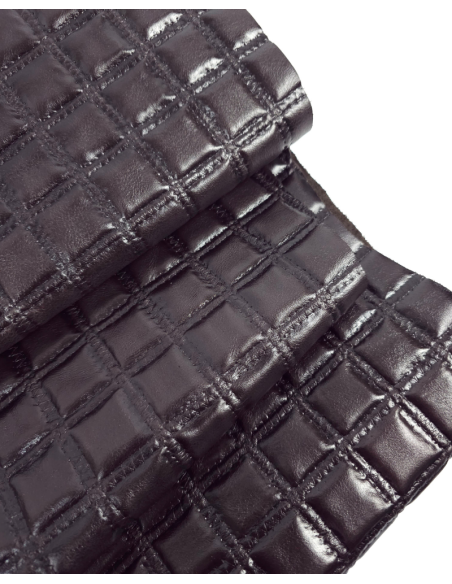 Shale Quilted Embossed Premium Texture Leather