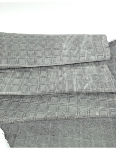 Wild Dove Quilted Embossed Premium Texture Leather