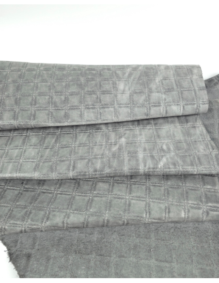 Wild Dove Quilted Embossed Premium Texture Leather