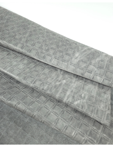 Wild Dove Quilted Embossed Premium Texture Leather