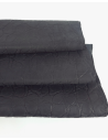 Black Crocodile Alligator Embossed Texture Leather P34