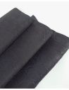 Black Crocodile Alligator Embossed Texture Leather P34