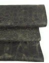 Grape Leaf Vintage Crocodile Alligator Embossed Texture Leather (P34)