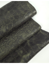 Grape Leaf Vintage Crocodile Alligator Embossed Texture Leather (P34)