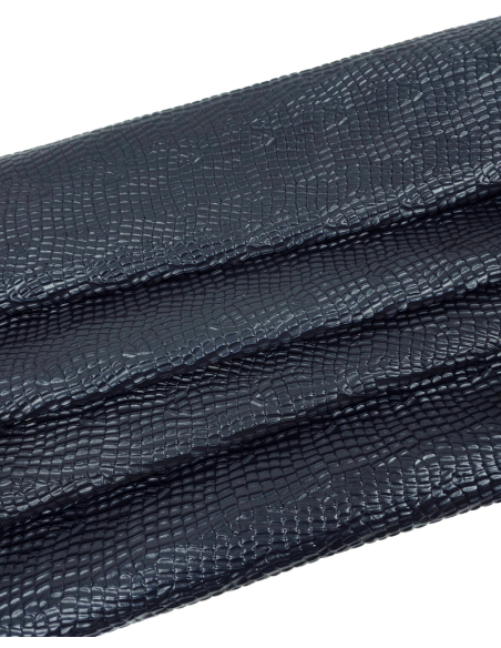 After Midnight Crocodile Alligator Leather Embossed Texture Amazing Relief LFC 2023