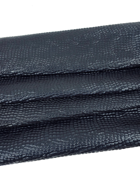 After Midnight Crocodile Alligator Leather Embossed Texture Amazing Relief LFC 2023