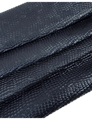 After Midnight Crocodile Alligator Leather Embossed Texture Amazing Relief LFC 2023