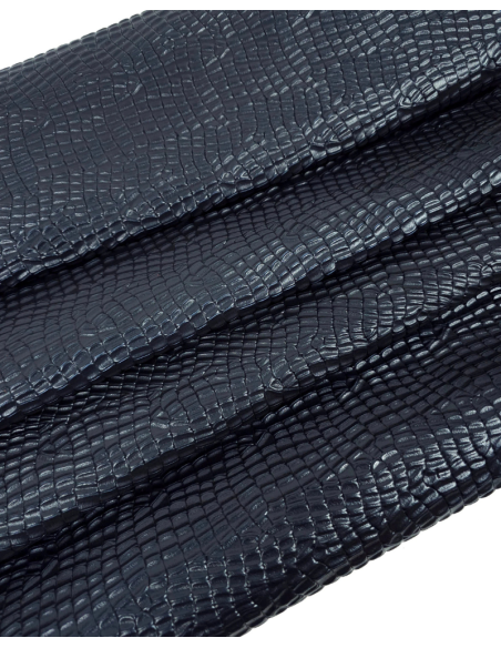 After Midnight Crocodile Alligator Leather Embossed Texture Amazing Relief LFC 2023