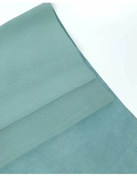 Aqua Haze NIT Pattern Perforated Soft Leather