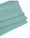 Aqua Haze NIT Pattern Perforated Soft Leather