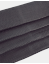 Black Braided Laminated Soft Leather