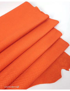 Carrot Fish Scale Soft Leather 2