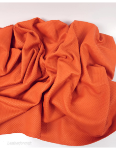 Carrot Fish Scale Soft Leather