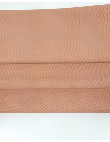 Coral Sands NIT Pattern Perforated Soft Leather