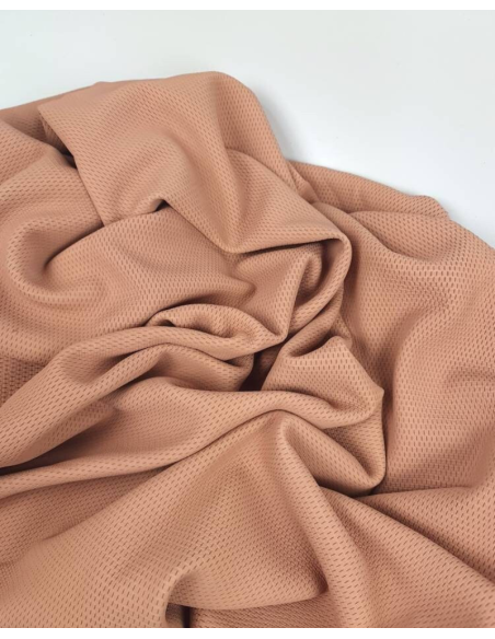 Coral Sands NIT Pattern Perforated Soft Leather