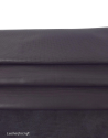 Jet Black Matte Perforated Soft Leather PF13
