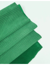 Pine Green NIT TT Pattern Perforated Soft Leather