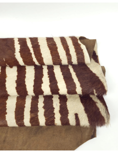 Jungle Zebra Cavallino Calfskin Hair on Hide 2