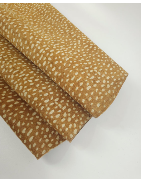 Tan Deer Hair on Hide