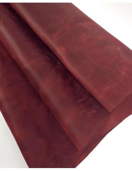 Syrah Oil Pull Up Soft Vintage Waterproof Leather