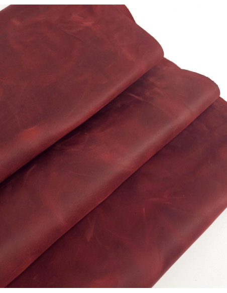 Syrah Oil Pull Up Soft Vintage Waterproof Leather