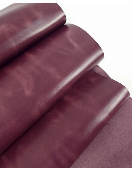 Dry Rose Napoli Full Grain Pull Up Round Sturdy Leather