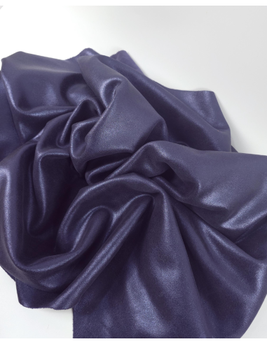 Violet Femme Simba Suede Glitter Leather